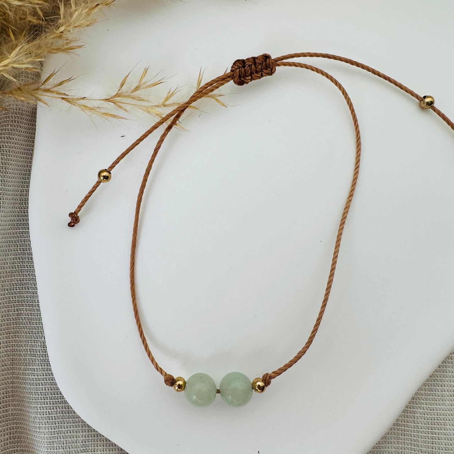 armband - echo of me - amazonit 🌿✨