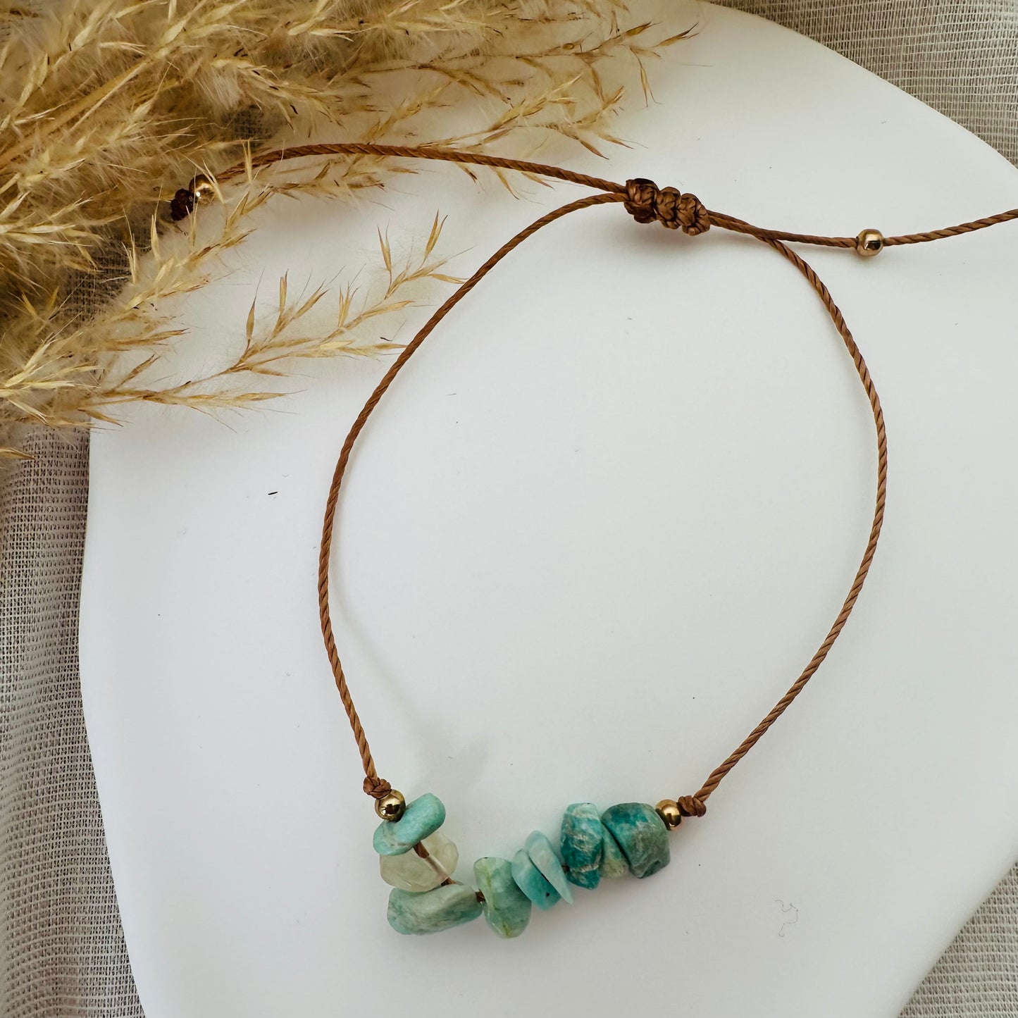armband - echo of me - amazonit 🌿✨