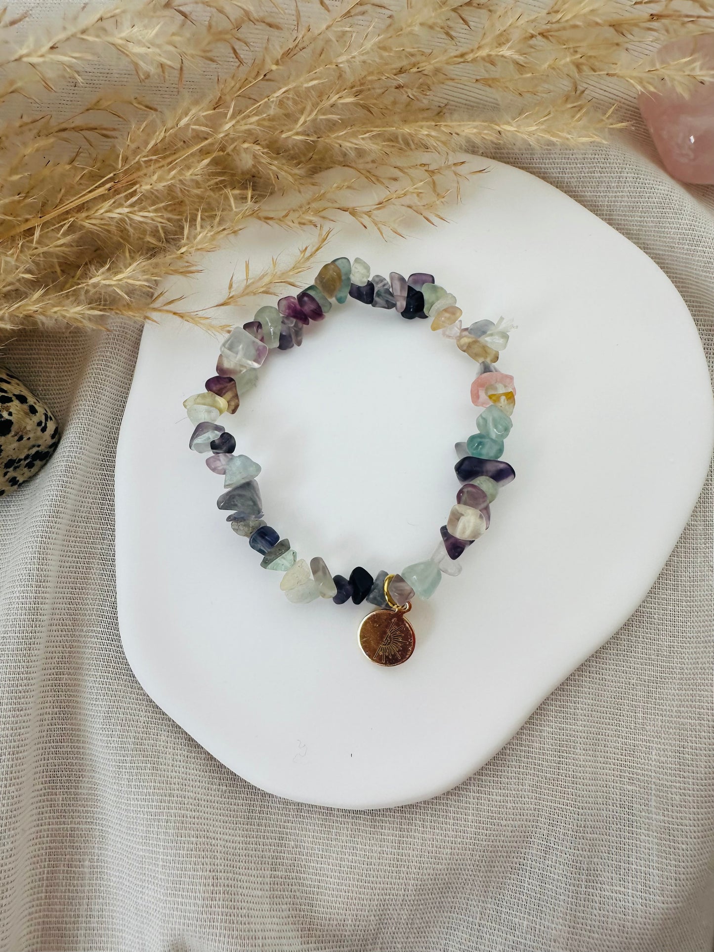 Edelstein Armband Fluorid