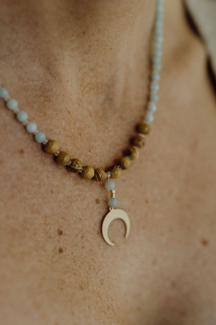 Amazonit-Kette von InnerJourney by Dörte.