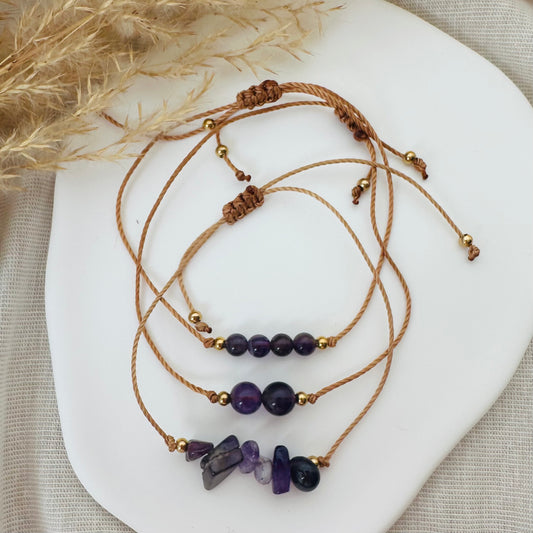 armband amethyst  - wild violett 💎🪄