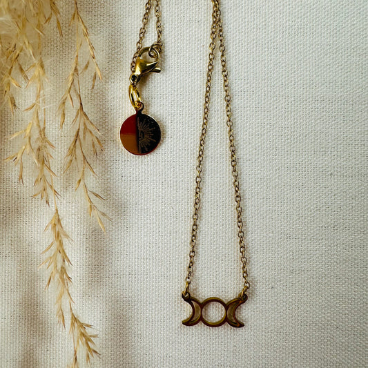 Moon manifest gold & silber