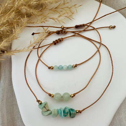 armband - echo of me - amazonit 🌿✨