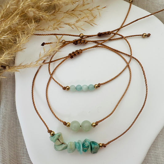 armband - echo of me - amazonit 🌿✨